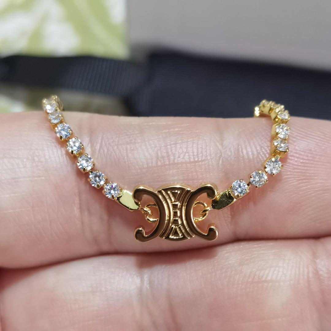 超美品☆CELINEセリーヌ スパークルネックレス 超美品☆CELINEセリーヌ スパークルネックレス