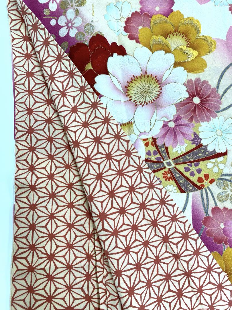 振袖 豪華 金彩 銀彩 銀通し ラメ刺繍 柄八掛 身丈159cm - メルカリ