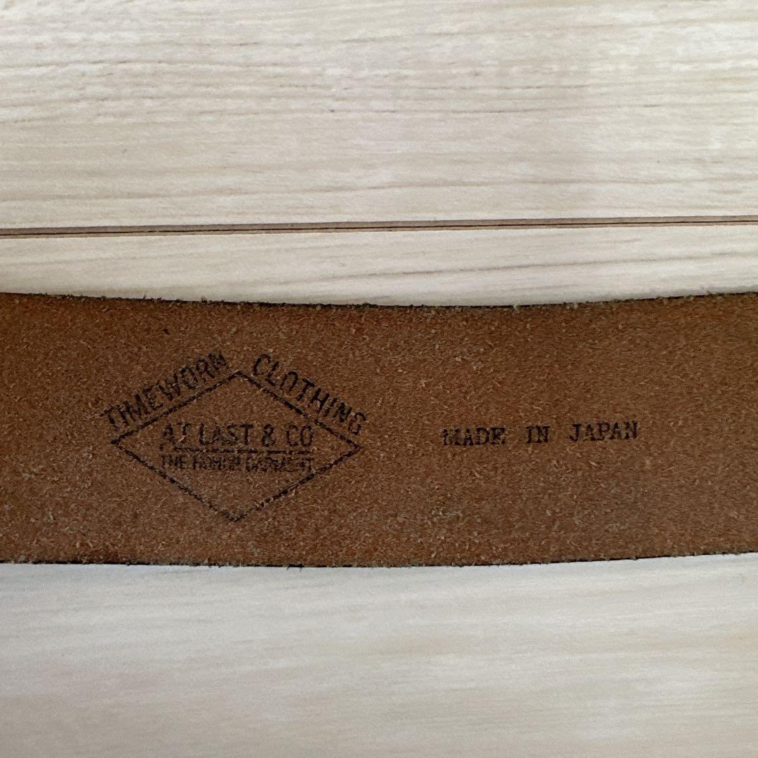 atlast&co アットラスト　GARRISON BELT 34 ブラック