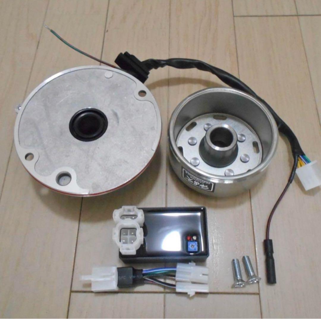 12V キャブ車 モンキーやカブ 軽量アウターローター 半波 進角