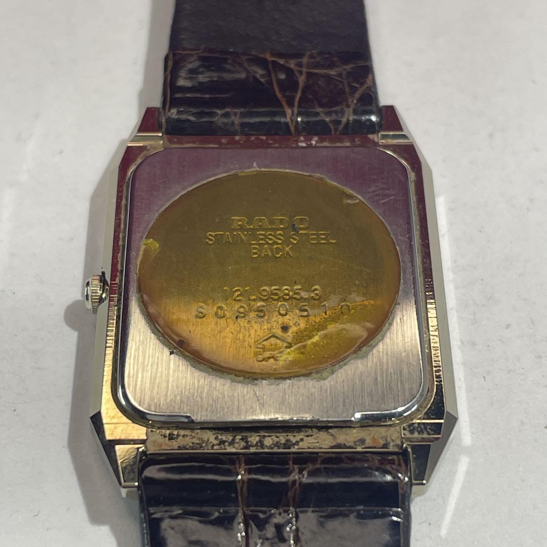 最高級 RADO DIASTAR クォーツ 電池交換済 スイス製 腕時計