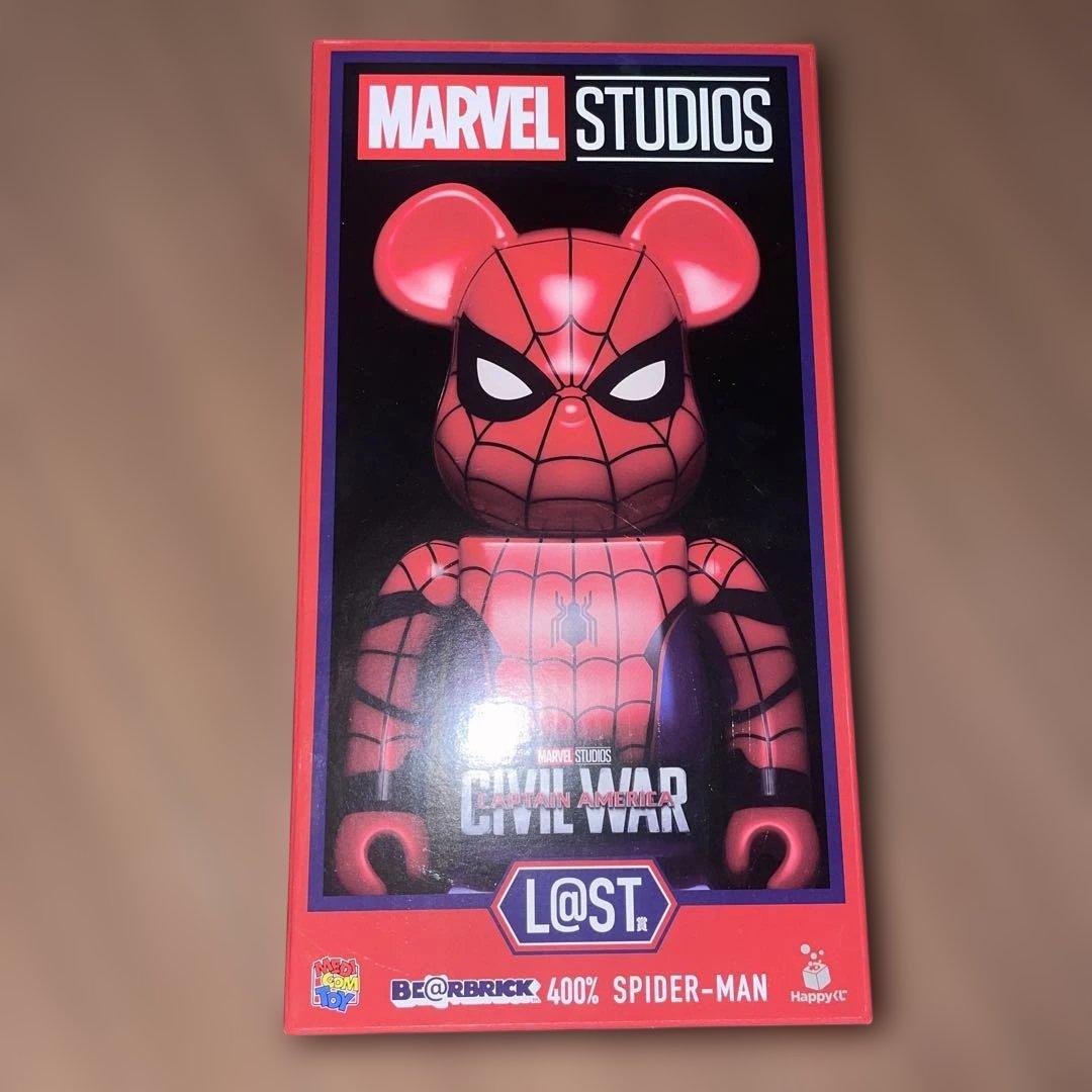 BE@RBRICK 400% SPIDER-MAN CIVIL WAR