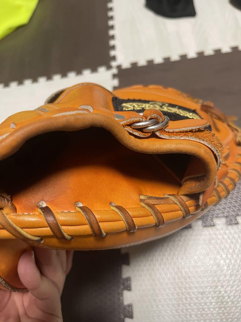 SPALDING 野球グローブ オレンジ
