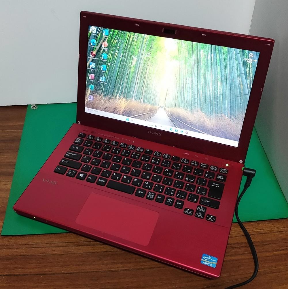 VAIO SVS1313AJ SSD512GB メモリ12GB ver.25H2