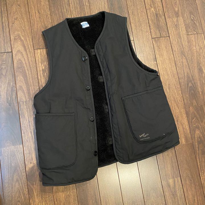 【ポイント10倍】
 ARMYTWILL/アーミーツイル 別注リバーシブルボアベスト/リバーシブル ベスト