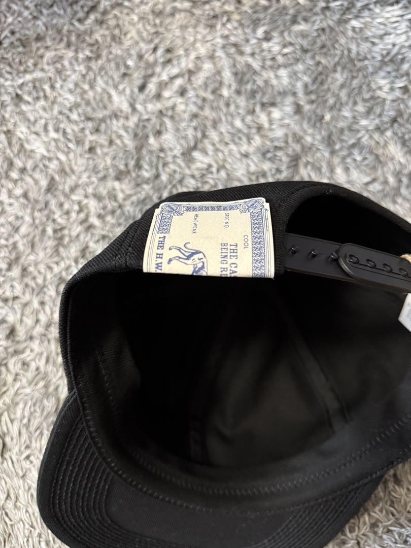 ブラック THE H.W.DOG&CO. TRUCKER CAP サイズ38