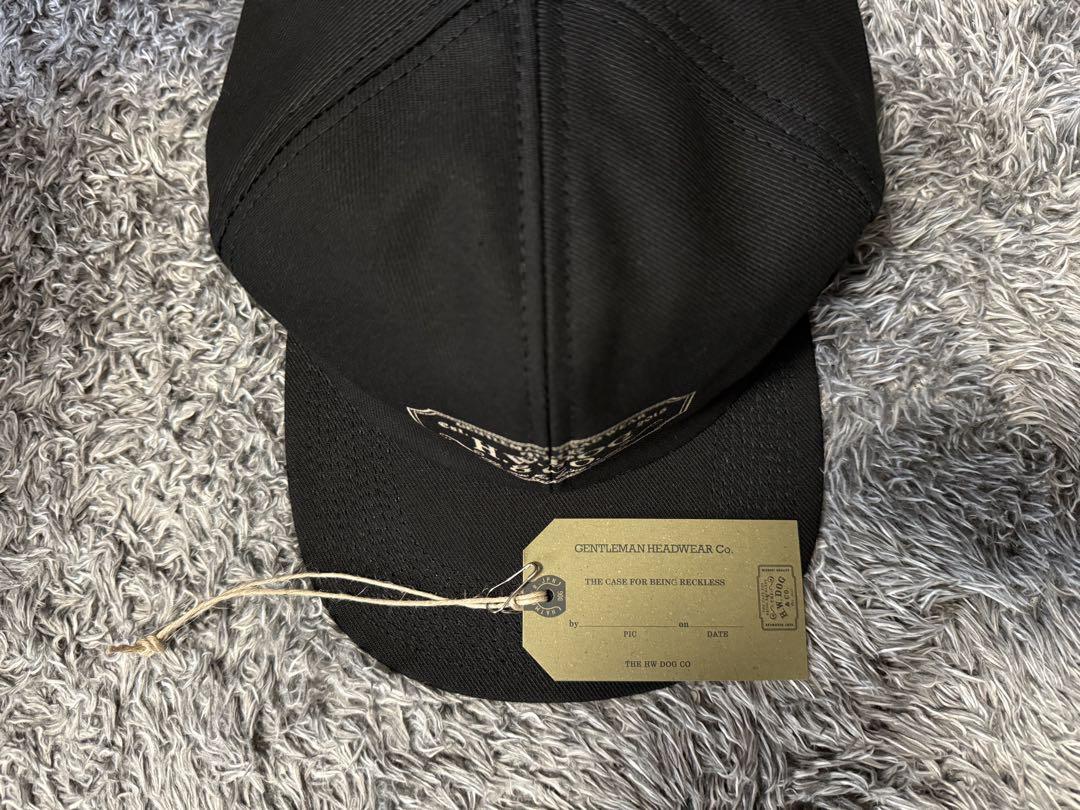 ブラック THE H.W.DOG&CO. TRUCKER CAP サイズ38