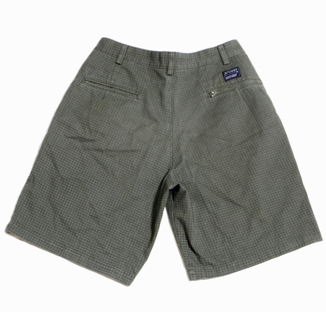 90s Made in USA old Stussy ハーフパンツ 32　米国製