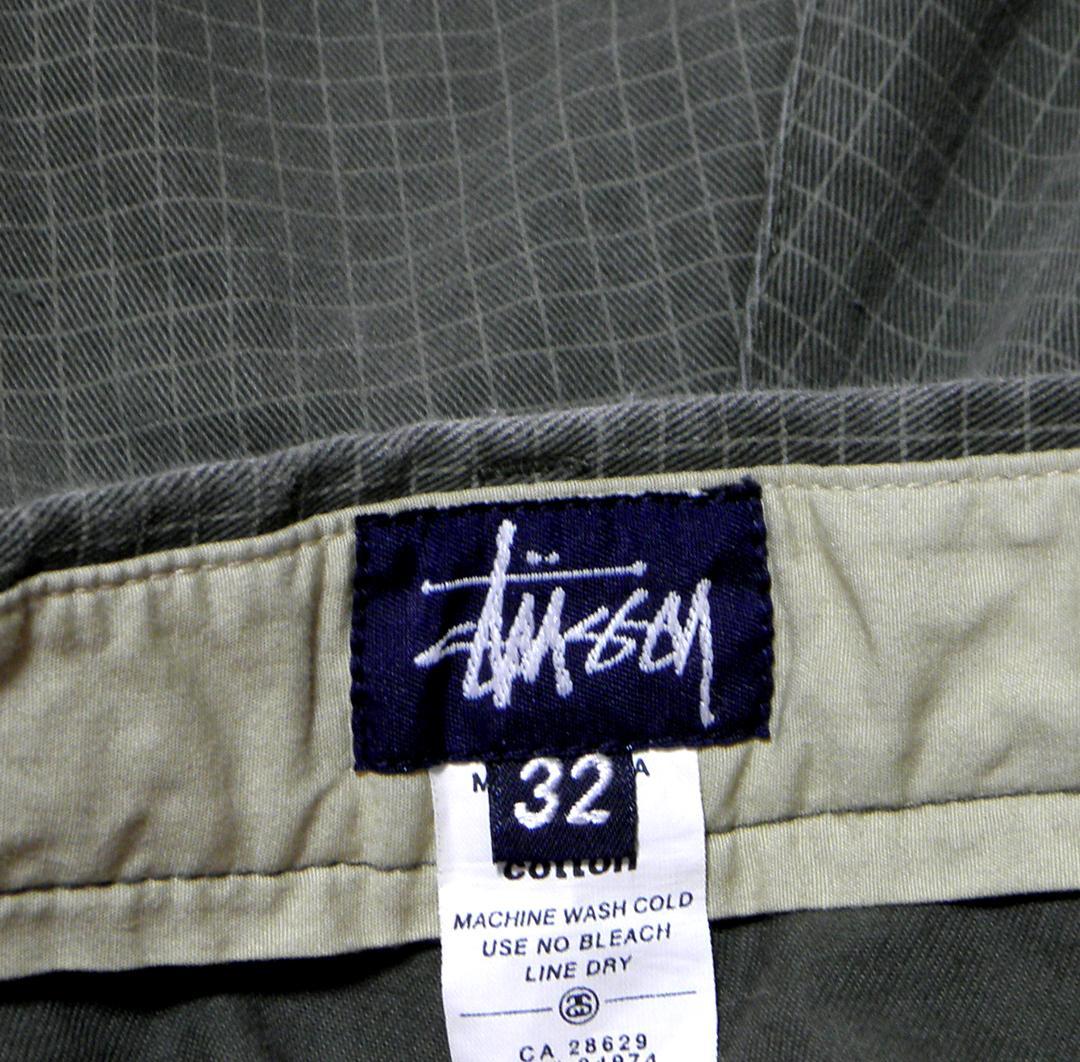90s Made in USA old Stussy ハーフパンツ 32　米国製