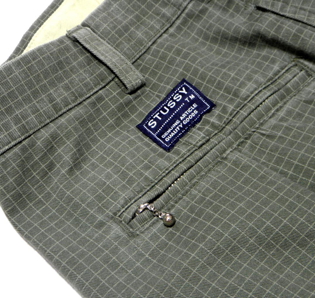 90s Made in USA old Stussy ハーフパンツ 32　米国製