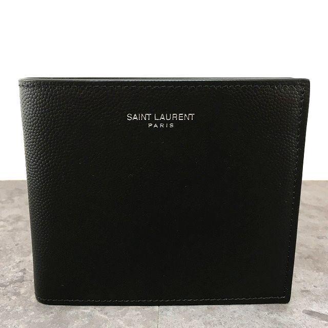送料込み！ 未使用品 Saint Laurent 札入れ ブラック 276