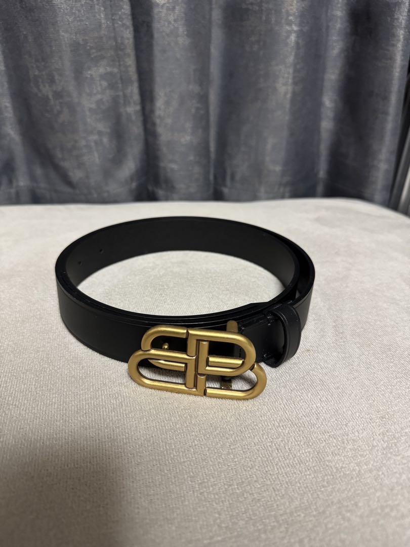 BALENCIAGA ベルト サイズ90 BBロゴ