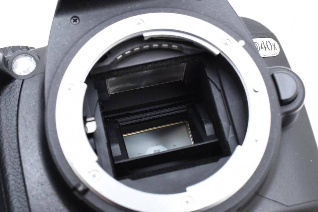 E19/6577G / Nikon D40X ボディ　ショット数 17,160回 E19/6577G / Nikon D40X ボディ ショット数 17,160回 カメラ