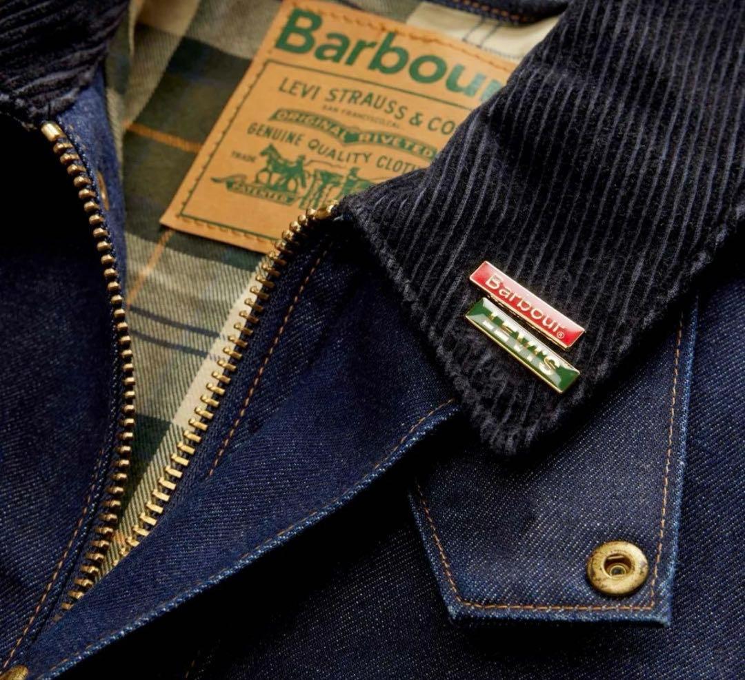 LEVI'S x Barbour Bedale Denim Jacket L LEVI'S x Barbour Bedale Denim Jacket L