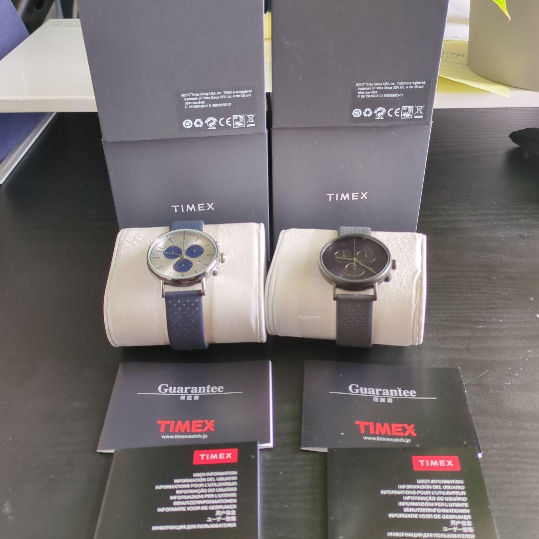 TIMEX　タイメックス　時計　レザー　セット　腕時計　メンズ　レディース