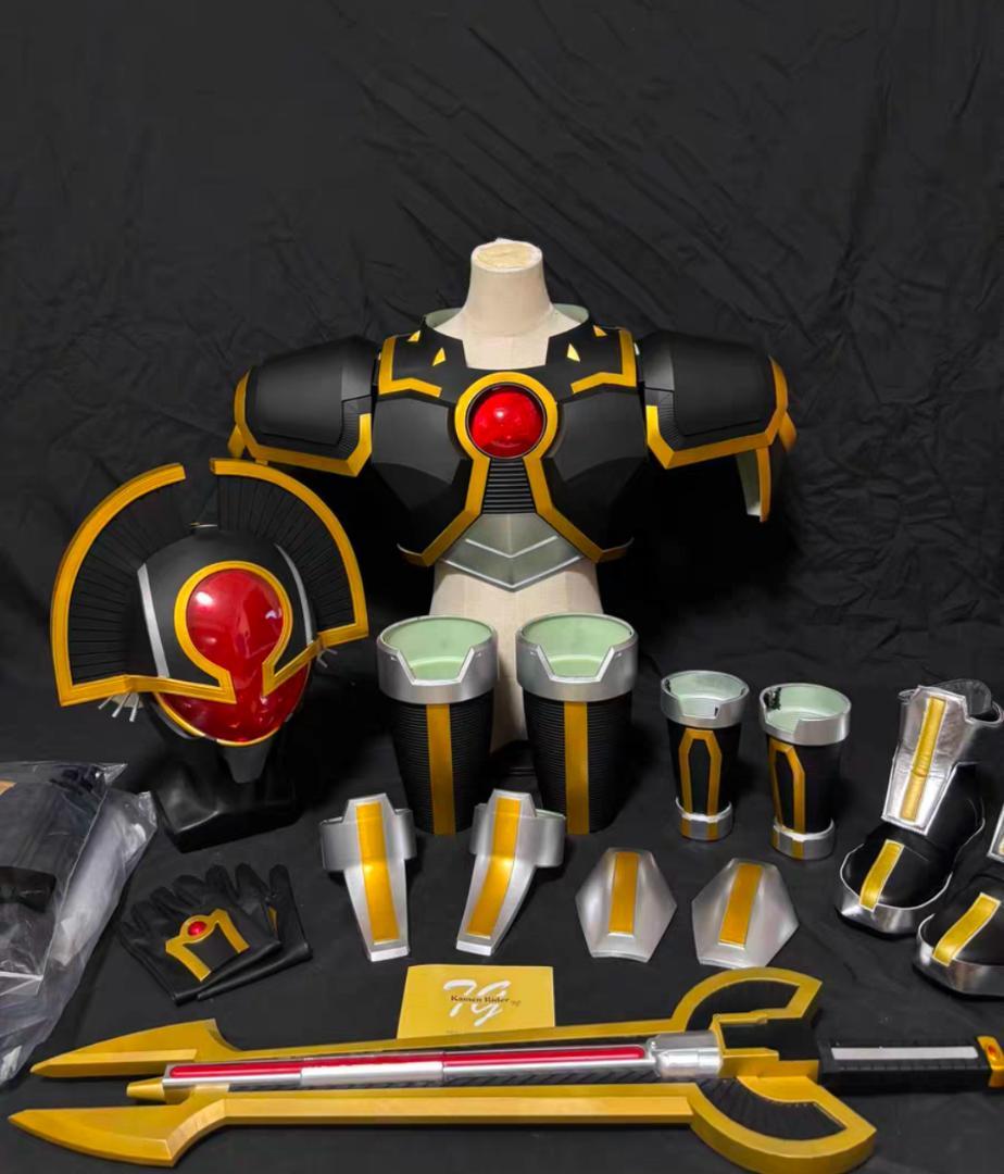 仮面ライダー地帝 役 コスプレ用衣装フルセット 塗装完成品【制作4〜5週間】