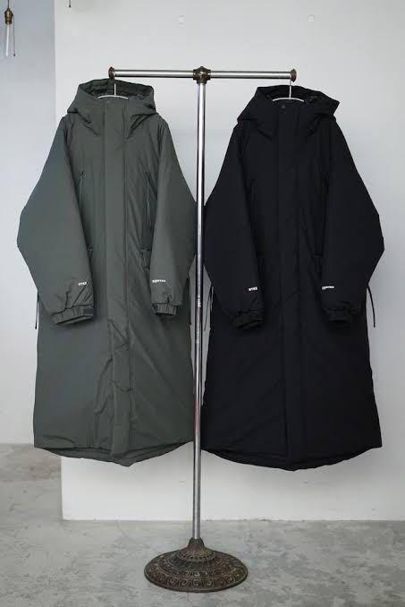 hyke pertex hooded padded military coat（PERTEX