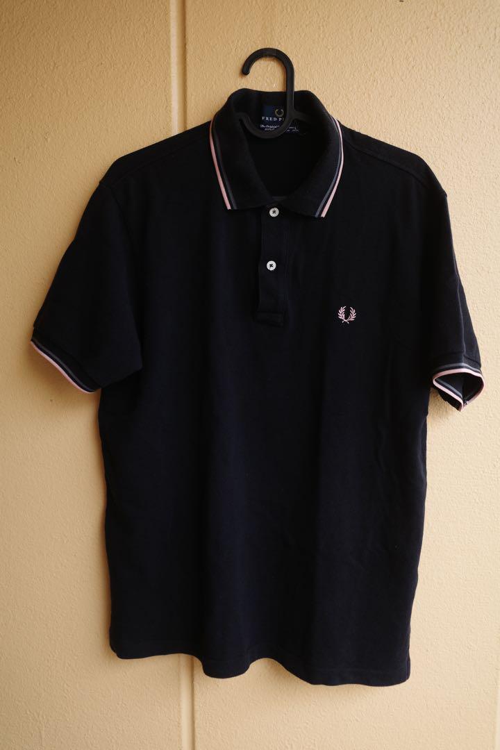 FRED PERRY ブラック ポロシャツ