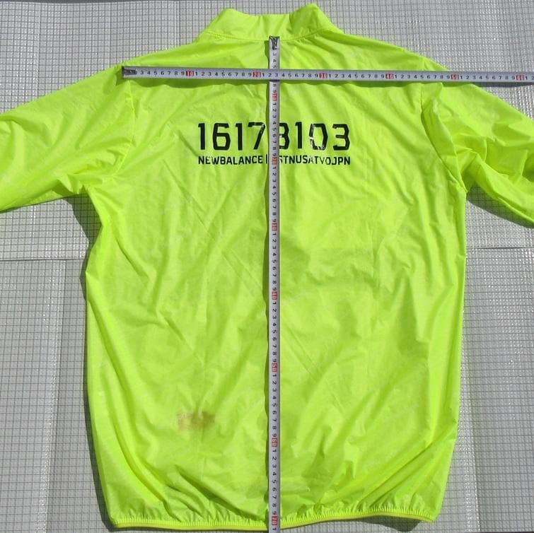 美品 ニューバランス ゴルフ 薄手軽量 ジャケット メンズ 5 ブルゾン L