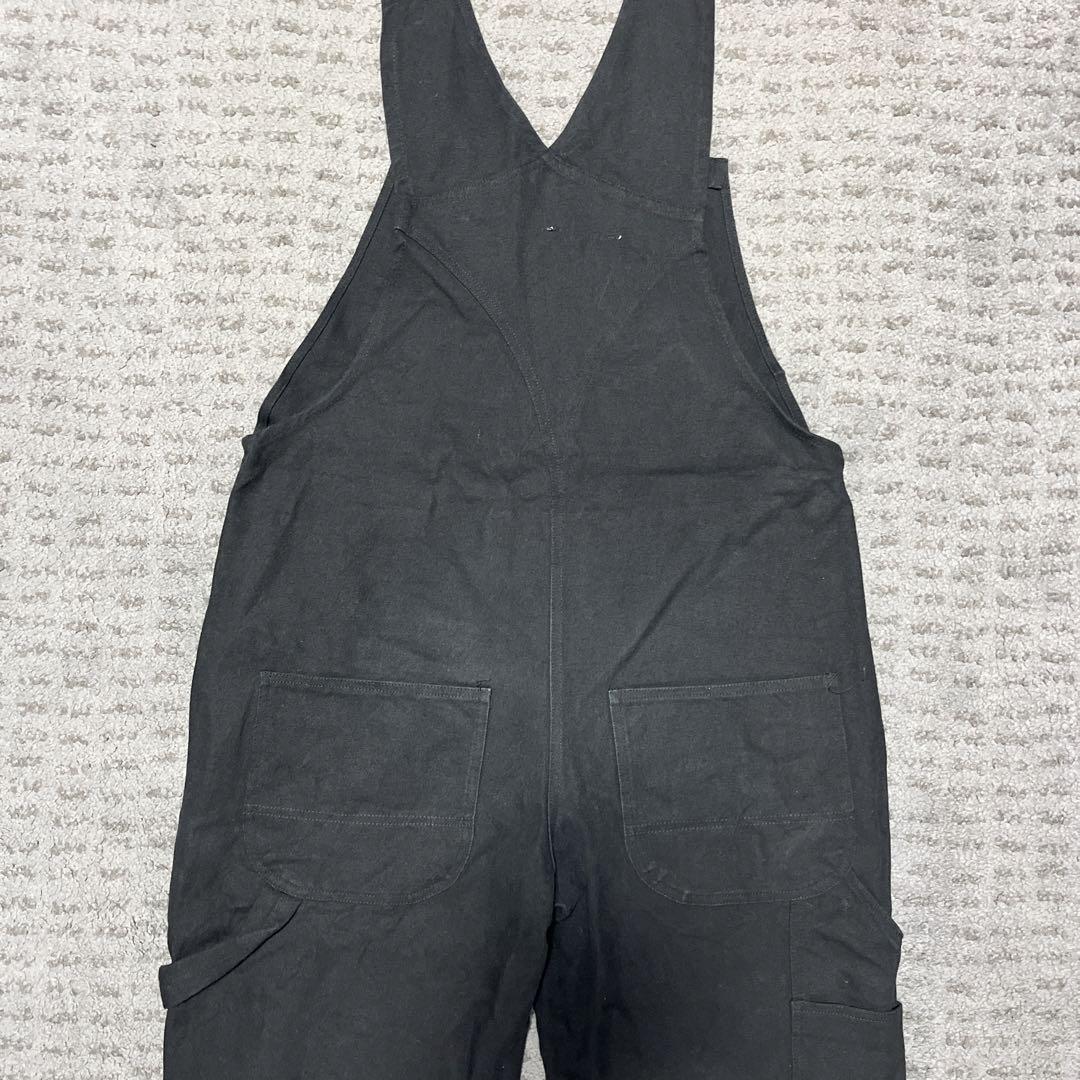 Carhartt 黒 オーバーオール Lサイズ