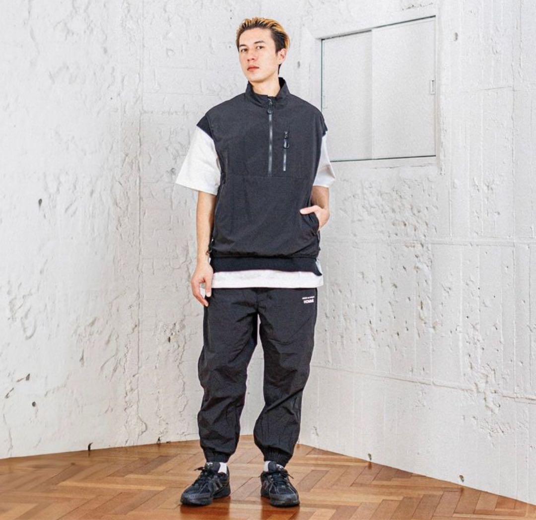 トップス HO-V002 Nylon Typewriter Pull Over Vest