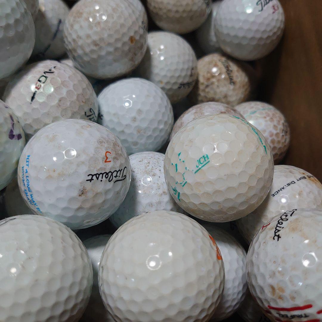 練習用その他ブランド変更可☆Titleistロストボール100球☆送料