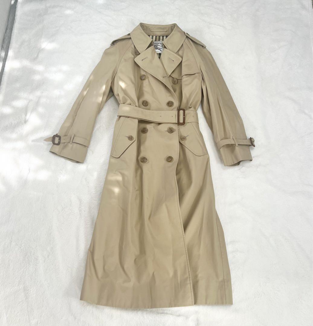 【美品】 バーバリー 90s Burberrys トレンチコート バーバリーズ