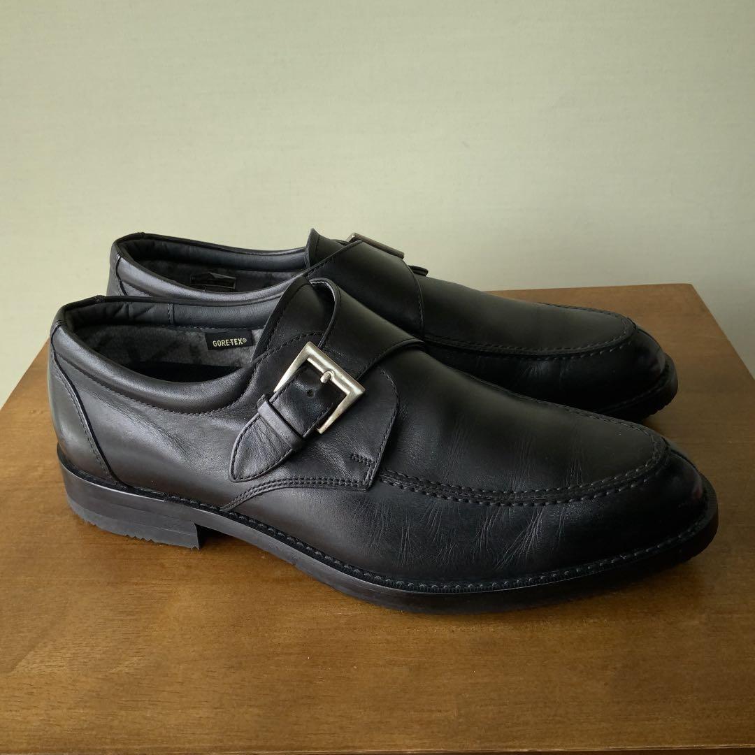 REGALリーガル GORE-TEX シングルモンク シューズ 25.0