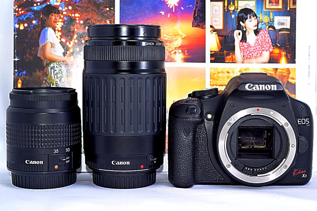 極美品❤️Canon kiss X3❤️高画質❤️フルHD動画❤️すぐ使える❤️