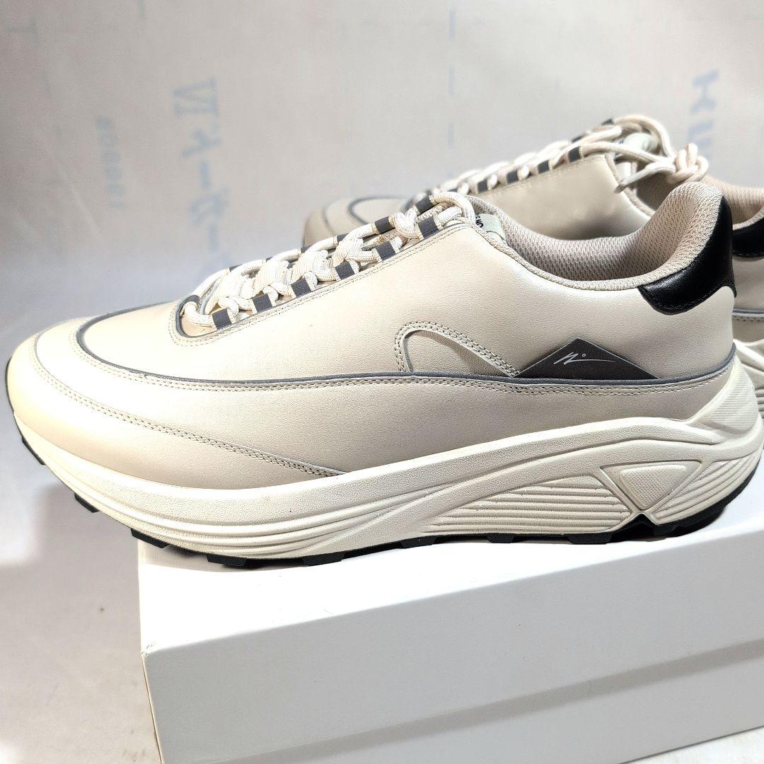 新品　ARTICLE No.　ホワイトレザー スニーカー