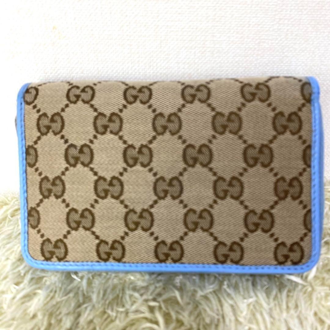 美品✨ GUCCI グッチ 長財布 オーガナイザー GG ウォレット 希少カラー