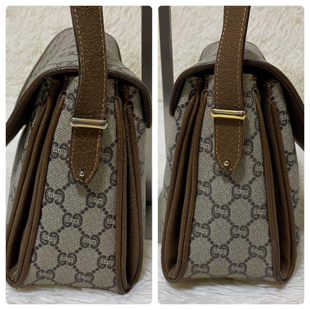 グッチ GGプラス PVCレザー ショルダーバッグ 001-113-0551 楽天市場】GUCCI グッチ オールドグッチ GGプラス シェリー