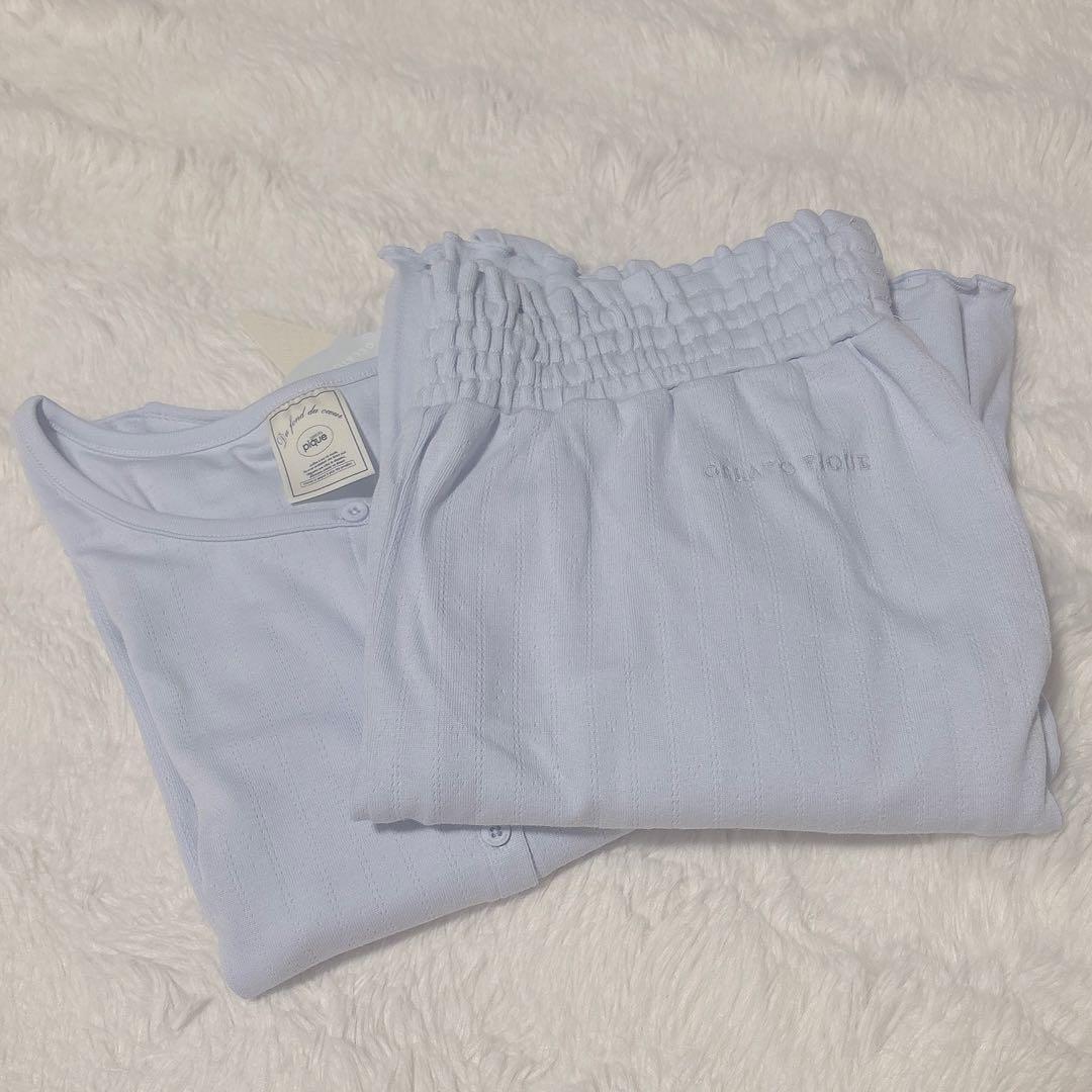 ジェラピケ ルームウェア上下セット