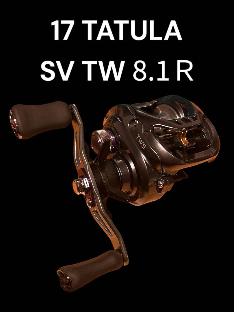 17タトゥーラ SV TW 8.1Ｒ　ハンドル90mmカスタム【ダイワ】
