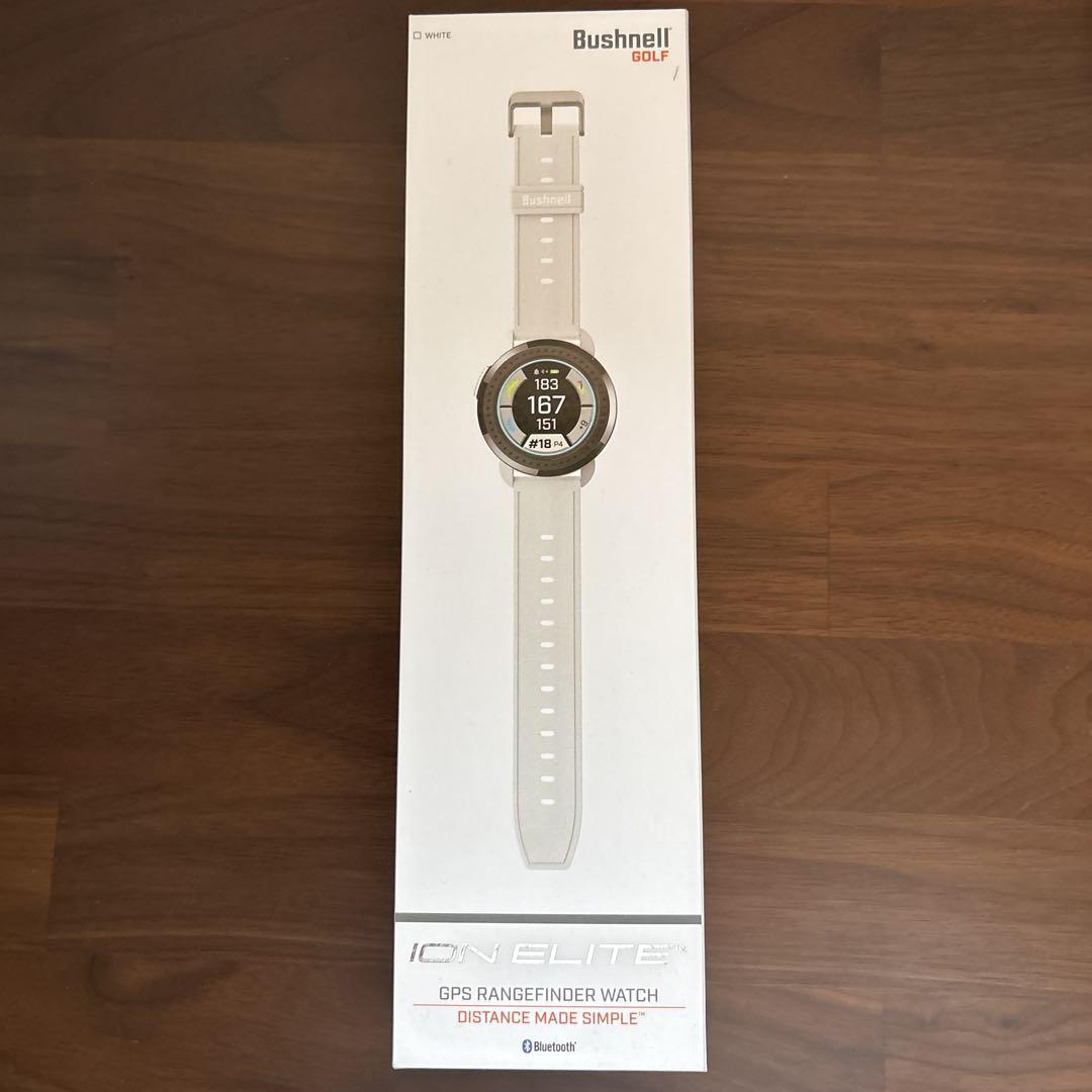 早い者勝ち　Bushnell ION ELITE ゴルフ用距離計　保証書付　白色