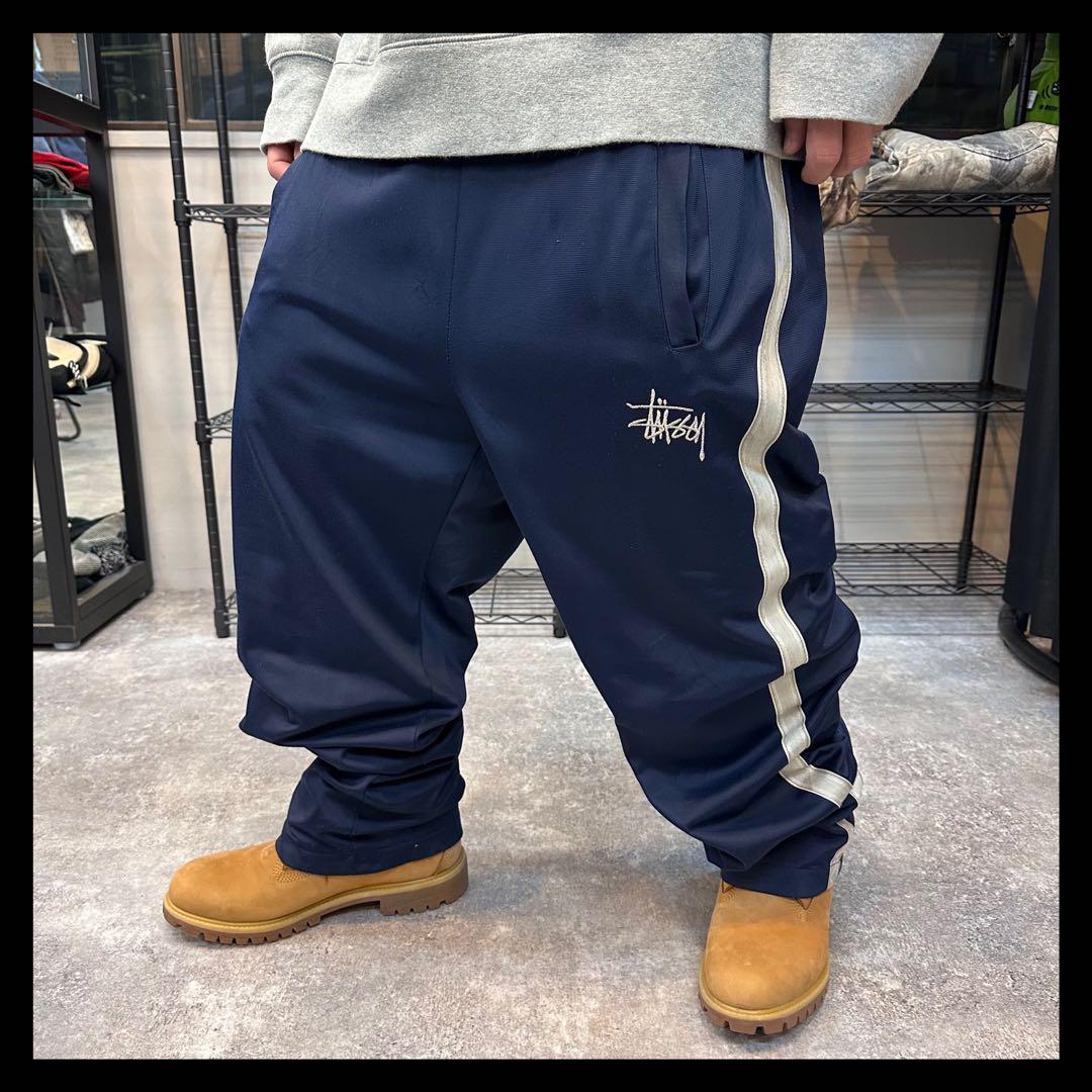 stussy ステューシー ジャージ パンツ トラックパンツL STUSSY