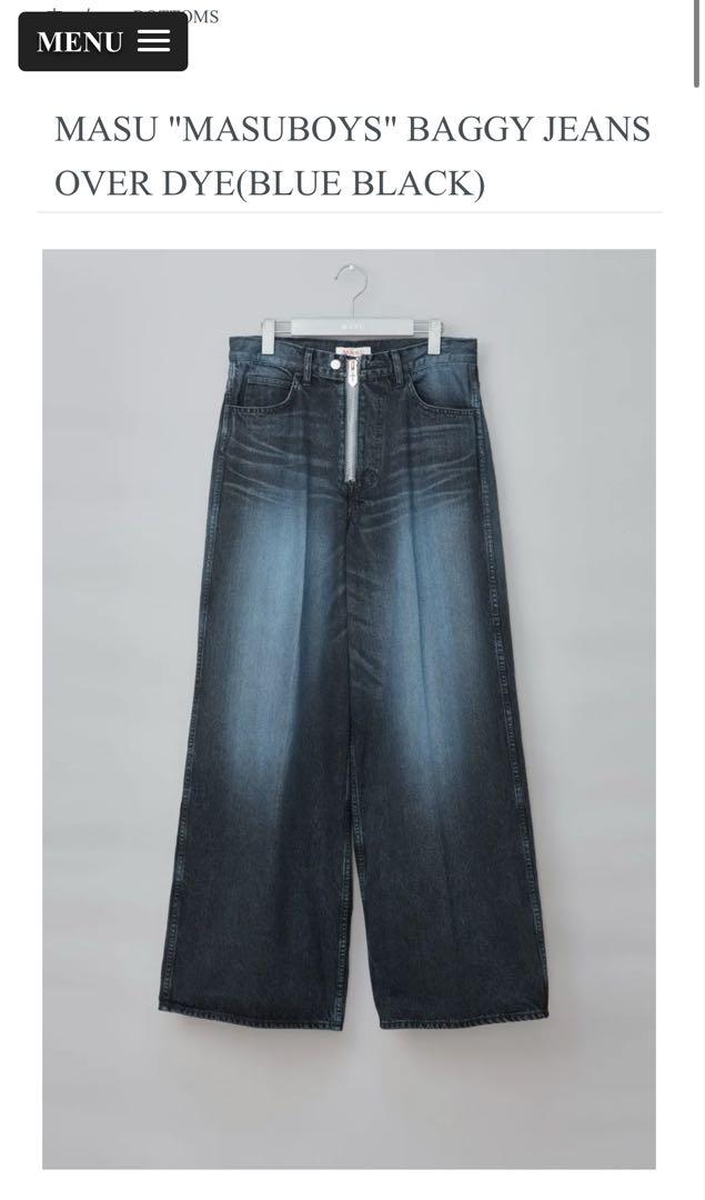 MASU BAGGY JEANS OVER DYE サイズ44 MASU / 