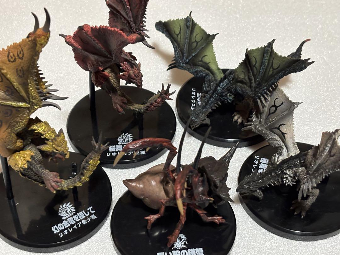 モンスターハンター　フィギュア　5体セット