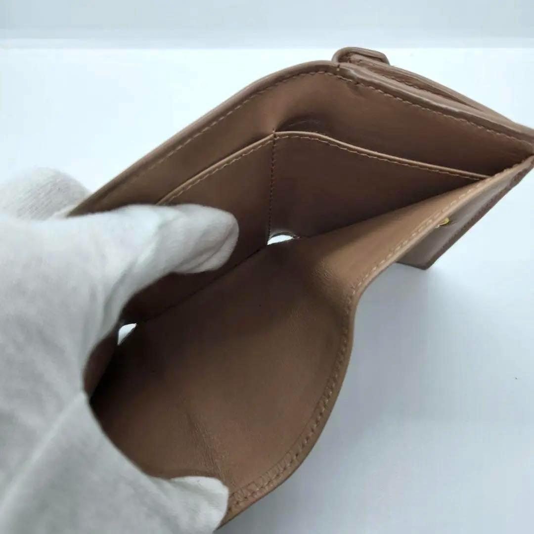 極美品 PRADA プラダ 三つ折り財布 ヴィッテロムーブ ロゴ