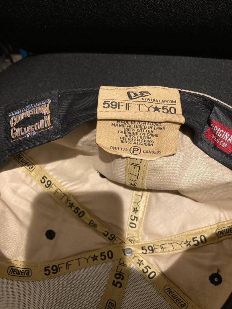 New Era 限定版 Cooperstown Logo キャップ 7 3/4