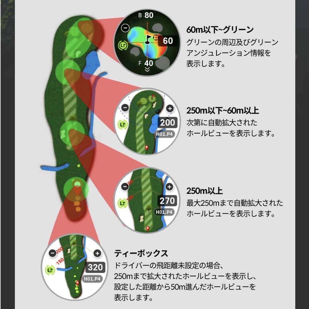 送料無料・美品】GOLF BUDDY aim W12 GPSナビウォッチ