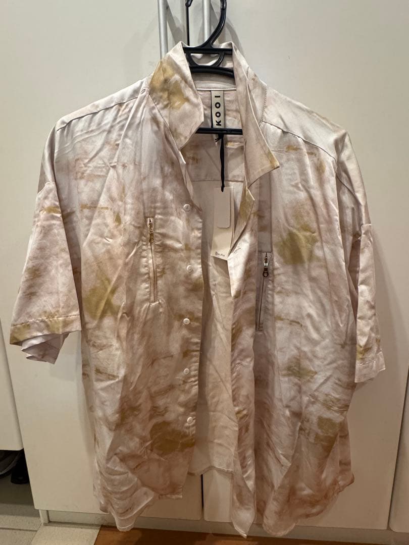 KOOL タイダイ風ボタンシャツ セットアップM
