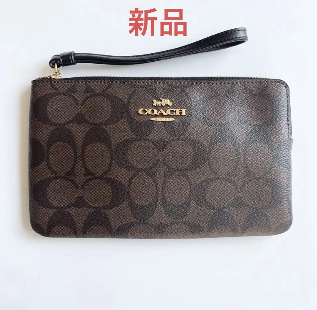 新品　コーチ　ポーチ