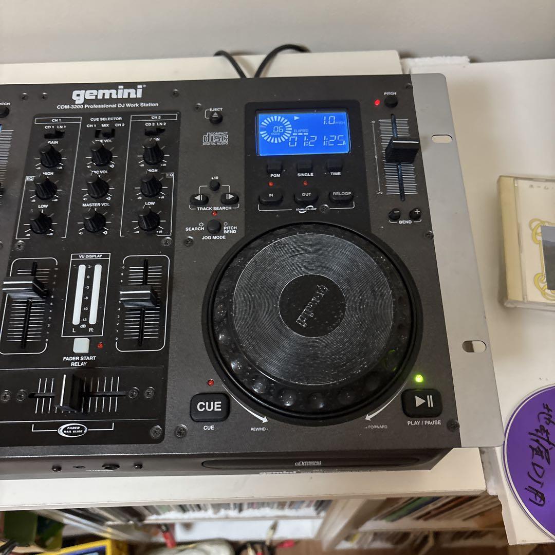 gemini ＣＤＭ3200 professional DJ