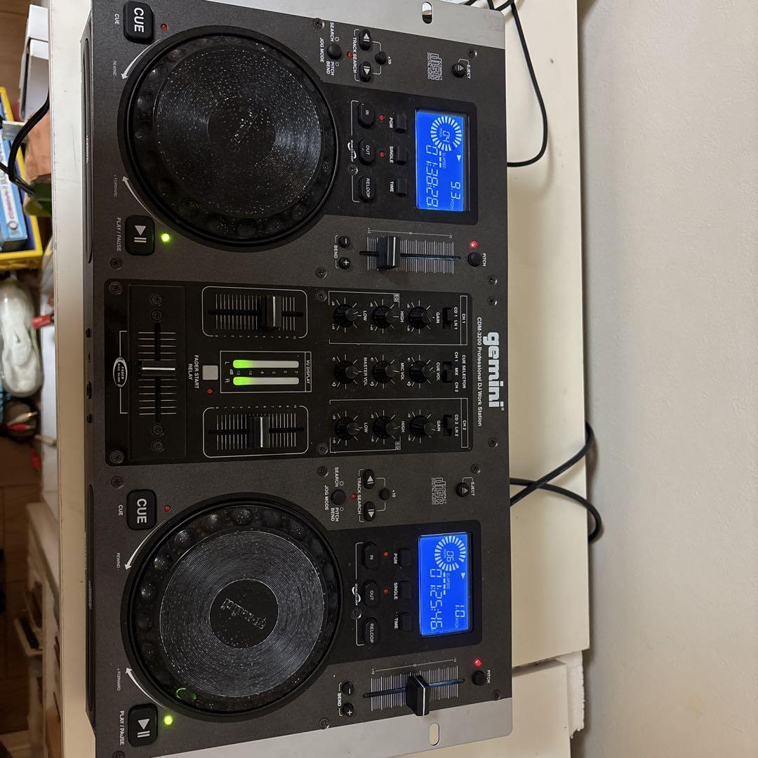 gemini ＣＤＭ3200 professional DJ