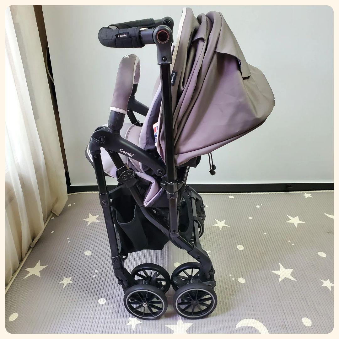 コンビ　ベビーカー　スゴカルα４キャス　compact　 エッグショックHT⭐︎