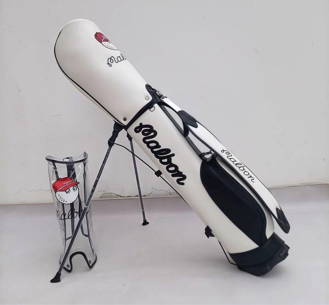 マルボン ゴルフmalbon golf キャディバッグ 男女兼用 3分割