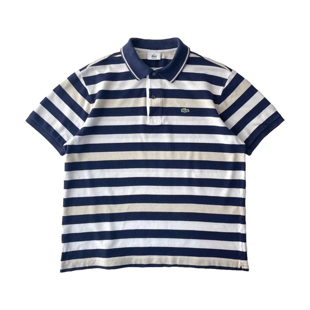 楽天市場】Lacoste ラコステ（柄ボーダー）（ポロシャツ