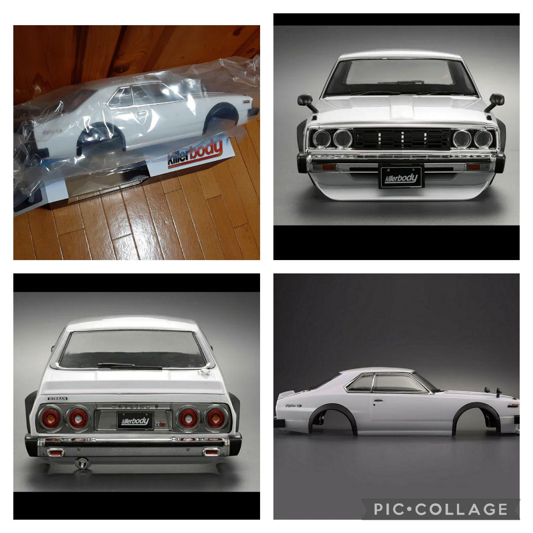 スカイライン ボディ 旧車 TT02 ラジコン ドリパケ TT01 YD-2