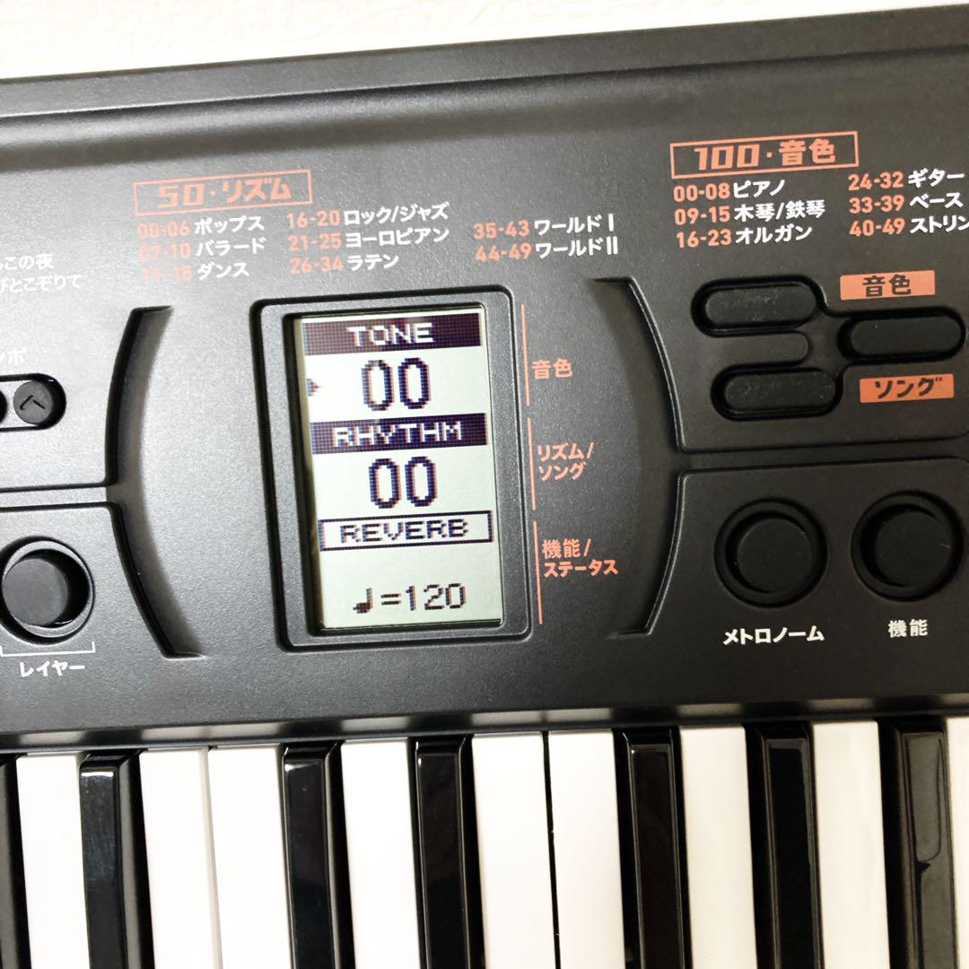CASIO キーボード Casiotone SA81 ブラック ホワイト
